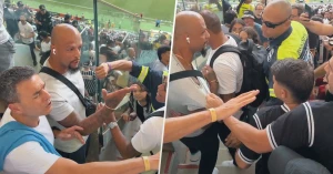 ფელიპე მელო კორინთიანსის გულშემატკივარს დაუპირისპირდა | VIDEO