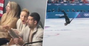 ჯოკოვიჩი ზამთრის ოლიმპიადაზე იმყოფება და მალინინის გამოსვლაზე ემოციები ვერ დამალა | VIDEO