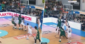 პანათინაიკოსის წარმოუდგენელი 15-წამიანი ეპიზოდი საბერძნეთის ჩემპიონატში | VIDEO