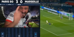 ფრანგი სტრიმერის რეაქცია კვარაცხელიას ბრწყინვალე გოლზე