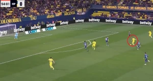 გიორგი მიქაუტაძის საგოლე პასი ესპანიოლთან შეხვედრაში