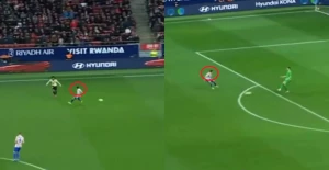 ჯულიანო სიმეონეს ქმედება 98-ე წუთზე, რომელმაც გულშემატკივრები აღაფრთოვანა