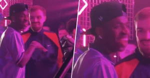 ვინისიუსის რეაქცია, როდესაც ბარსელონას წაგების ამბავი გაიგო | VIDEO