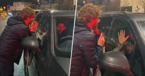 გულშემატკივარი, რამდენიმე წუთი თხოვდა არტეტას მაისურზე ხელის მოწერას, მაგრამ უარი მიიღო | VIDEO