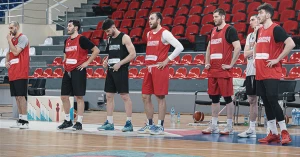 დანიასთან საკვალიფიკაციო მატჩებისთვის მზადება ნაკრებმა სუპერლიგის მოთამაშეებით დაიწყო