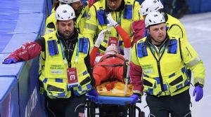 ოლიმპიური თამაშები | პოლონელი მოციგურავე თვალის დაკარგვას სასწაულებრივად გადაურჩა