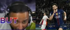 ფრანგი სტრიმერის რეაქცია კვარაცხელიას გოლზე