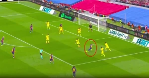 ლამინე იამალის ულამაზესი გოლი ვილიარეალთან