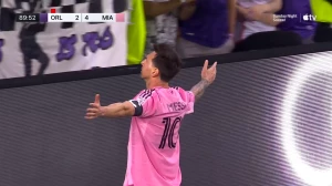 ლიონელ მესის დუბლი ორლანდოსთან მატჩში