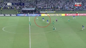 როდრიგო კონტრერასის საოცარი გოლი ატლეტიკო ნასიონალის კარში