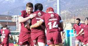 რაგბი ევროპის ჩემპიონატის 1/2-ფინალში საქართველომ რუმინეთი დაამარცხა