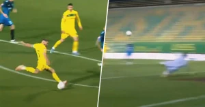 არათანაბარი მინდვრის საფარის გამო ხორვატიაში კურიოზული გოლი გავიდა | VIDEO