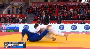 ლუკა მაისურაძე თბილისის გრანდ სლემის 1/2-ფინალშია | VIDEO