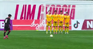 საქართველოს 19-წლამდე ნაკრებმა ყაზახეთს დიდი ანგარიშით მოუგო