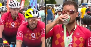 ედენ აზარმა 167-კილომეტრიანი მარშრუტი დაფარა და ლუდით აღნიშნა