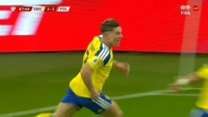 ვიკტორ დიოკერეშის გოლი პოლონეთის ნაკრებთან