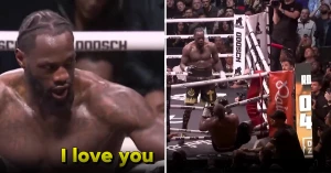 ჯერ სიყვარული აუხსნა, შემდეგ დარტყმით რინგიდან გადააგდო