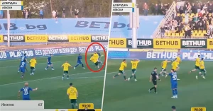 ბულგარეთის ჩემპიონატში საოცარი სილამაზის გოლი გავიდა | VIDEO