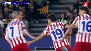 ხულიან ალვარესის გოლი ბარსელონასთან