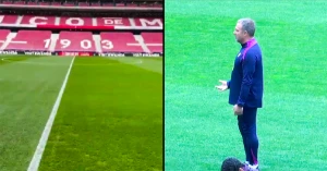 ფლიკს ატლეტიკოს მოედნის საფართან დაკავშირებით პრეტენზიები აქვს