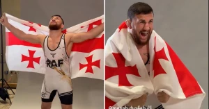 სეხუდოსთან ჭიდაობამდე დვალიშვილს ფოტოსესია ჰქონდა