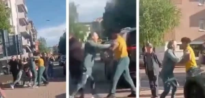 ვერონას ფეხბურთელმა გულშემატკივარი სცემა | VIDEO