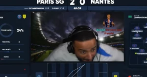 ფრანგი სტრიმერის რეაქცია კვარაცხელიას ეფექტურ გოლზე