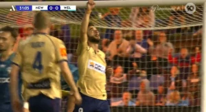 ბექა მიქელთაძის მეორე გოლი ავსტრალიის ჩემპიონატში