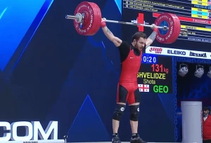ძალოსნობის მსოფლიო ჩემპიონატი - შოთა მიშველიძემ ატაცში ვერცხლის მედალი მოიპოვა